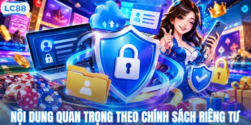 Một số nội dung quan trọng trong chính sách riêng tư